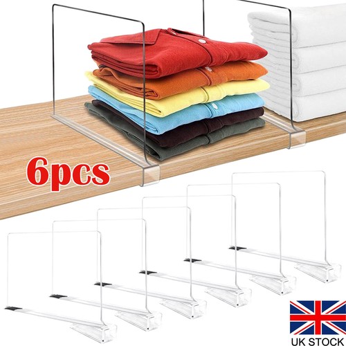 6pcs closet shelf - 6pcs, divider