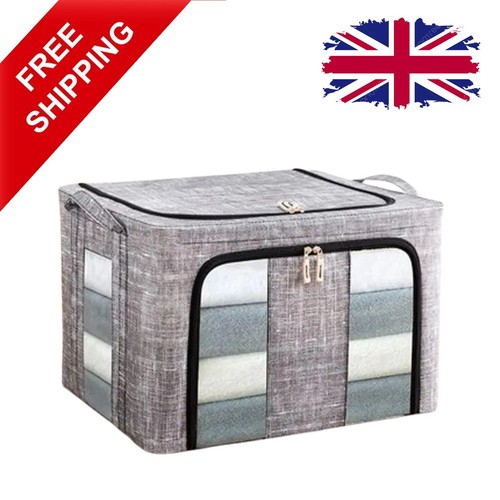 3pcs 66l folding storage box - 3pcs,
