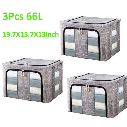 66l folding storage - 3x,