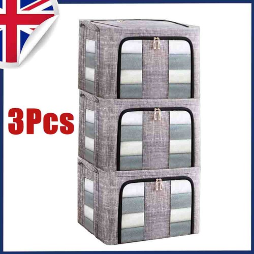 66l folding storage - 3x, box