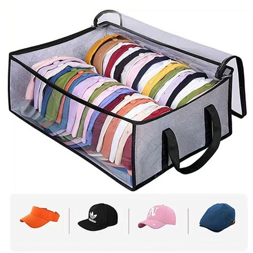 Collapsible cap storage bag - cap,