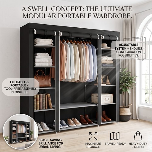 Shelves portable fabric - shelves,