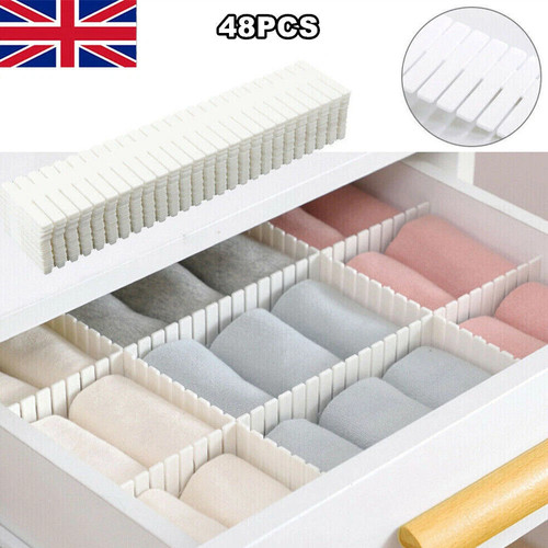 48x adjustable drawer dividers - adjustable,