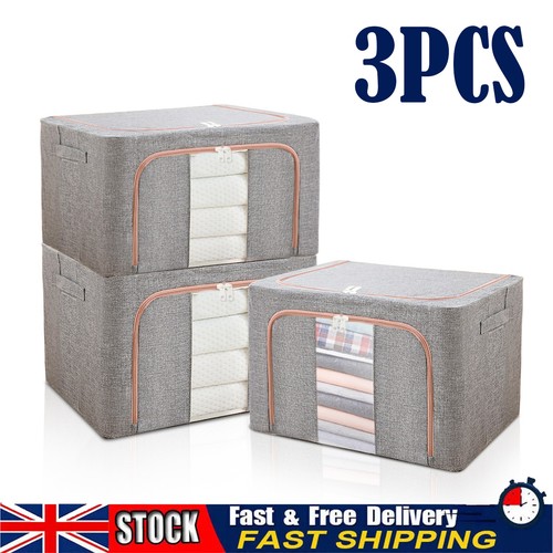 3pcs 24l folding storage - folding,