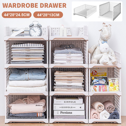 Stackable wardrobe organiser - wardrobe,