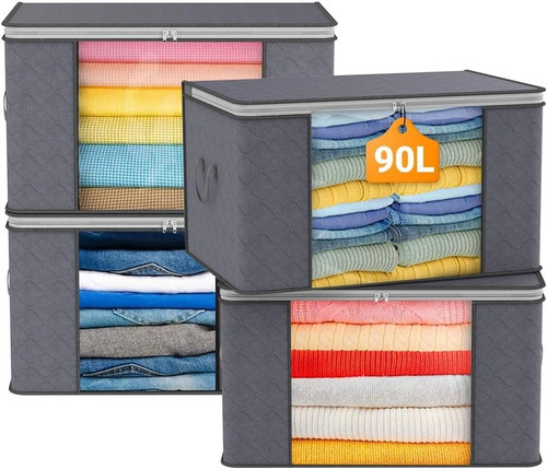 4pcs clothes storage bags - clothes,