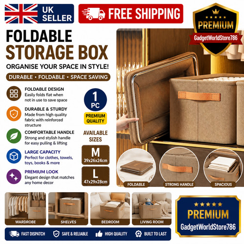 Foldable clothes storage box - clothes,