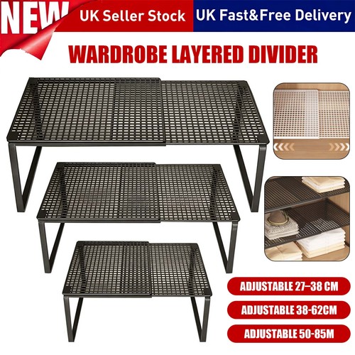 Metal closet shelf - shelf, adjustable