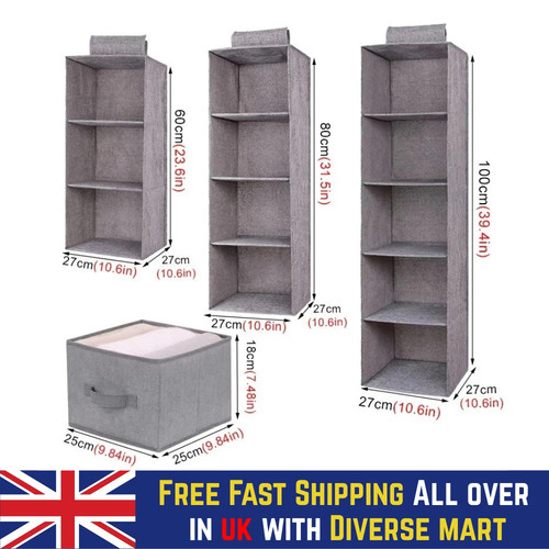 Hanging wardrobe organiser - hanging,
