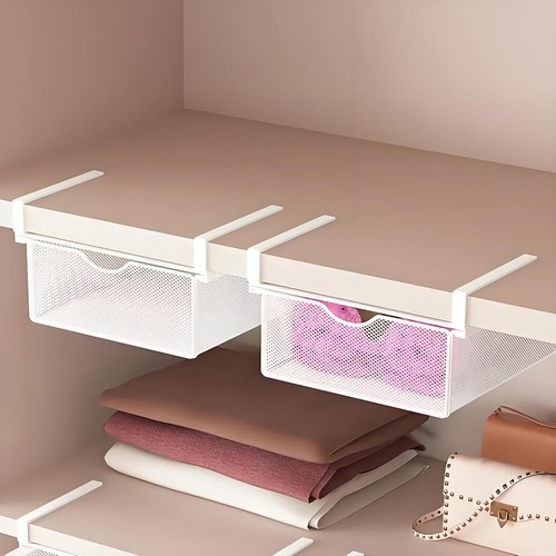 Metal mesh drawer organizer - metal,