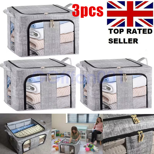 3pcs 66l storage box for - storage,