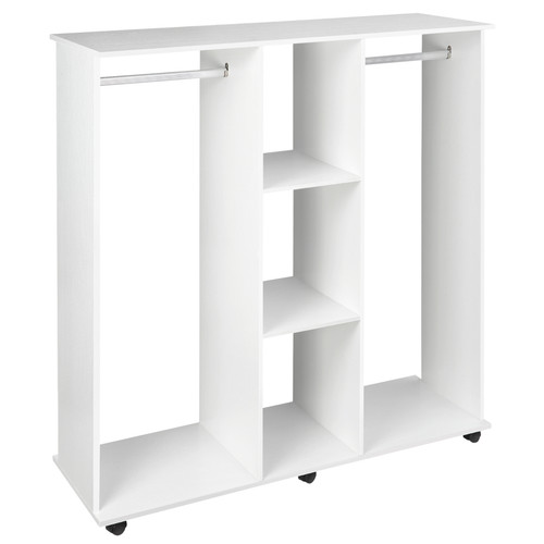 Double clothes rail tier - clothes,
