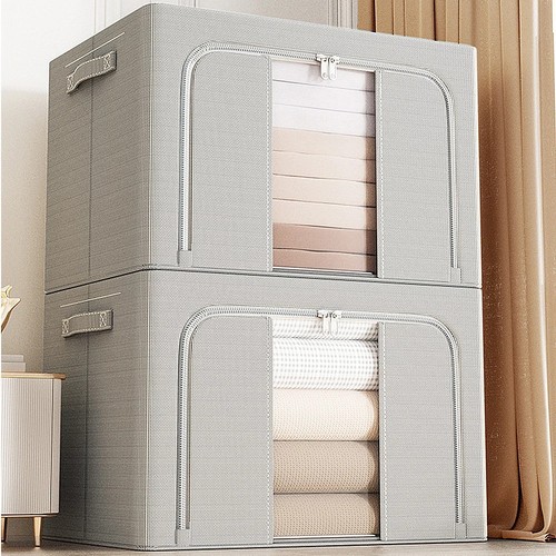 4pcs 66l folding storage box - 66l,